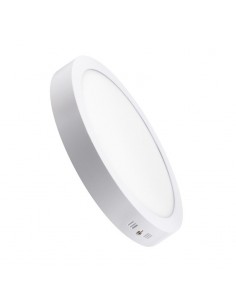 PLAFON LED REDONDO 24W LUZ CALIDA 3000K BLANCO