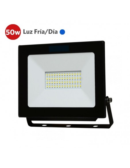 PROYECTOR LED 50W LUZ FRIA 220V APTO EXTERIOR IP65