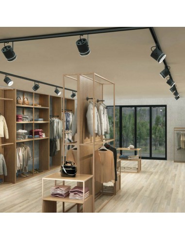 CABEZAL AR111 120MM - 1 ARO DECO - BLANCO