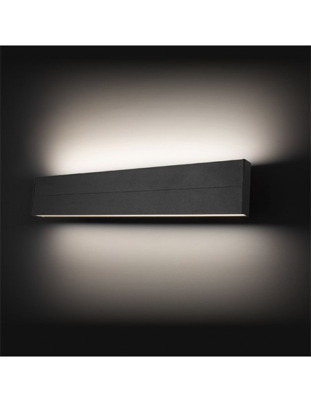 APLIQUE LED LEGO BIDIREC 3000K 2X15W 57CM NEGRO