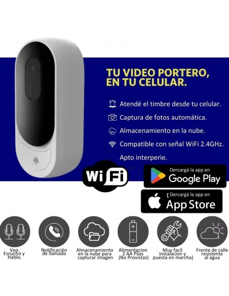 PORTERO UNIF.HINTERCOM-KOCOM WIFI FRENTE SOLO