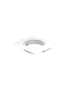 SPOT EMBUTIR AR-111 MOVIL CUADRADO BLANCO TEXT