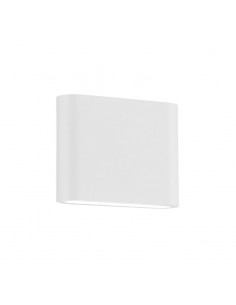 APLIQUE BIDIRECIONAL AKIRA I  LED 6W CALIDO BLANCO ALUMINIO