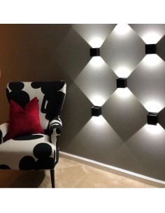 APLIQUE BIDIRECIONAL QUEEN LED REGUL LED 10W BLANCO ALUMINIO 2