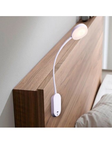 APLIQUE CABECERA LED ROCKET 6W DIMMER USB