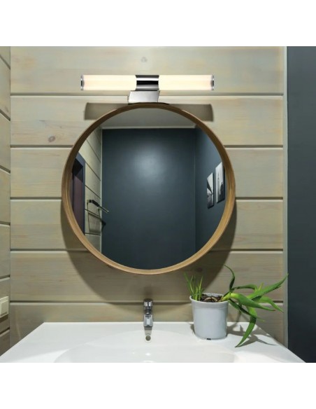 APLIQUE LED GRANT  6W LUZ CALIDA 3000K 43CM CROMO