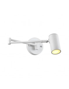 APLIQUE CABECERA REGULAB GU10 LED LONGINA 54X6CM BLANCO