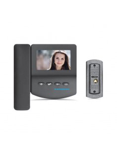 PORTERO UNIF.HINTERCOM VIDEO COLOR 4" LCD
