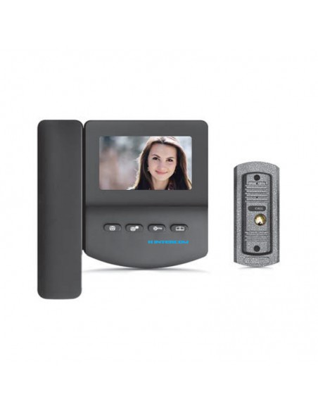 PORTERO UNIF.HINTERCOM VIDEO COLOR 4" LCD
