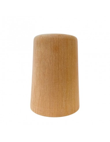 PORTALAMPARA MADERA PREMIUM CONICO .