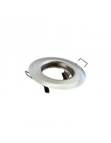 SPOT EMBUTIR DICRO FIJO  80MM C/ ZOCALO PLATIL