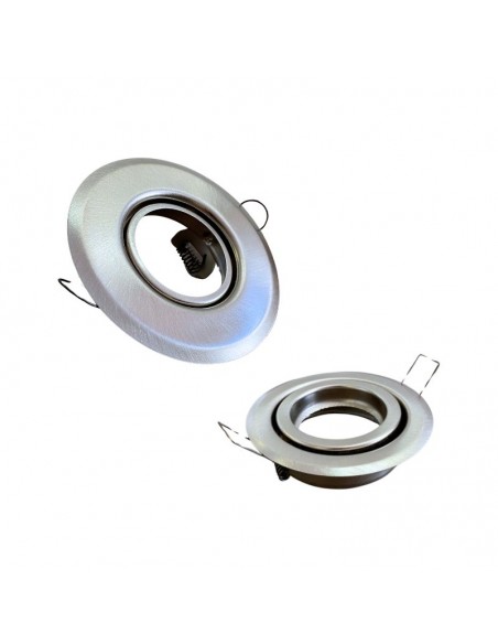 SPOT EMBUTIR DICRO MOVIL C/ ZOCALO NEW 100MM PLATIL