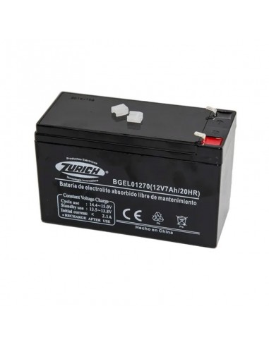 BATERIA LUZ EMERGENCIA / ALARMA 12V.7AH