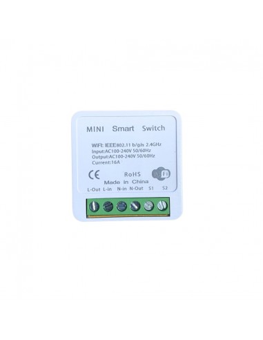 INTERR. SWITCH SMART WIFI 10A 1 SALIDA+SAL.REL