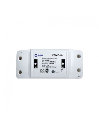 INTERR. SWITCH SMART WIFI 10A MEDIC.V+A+W+KWH