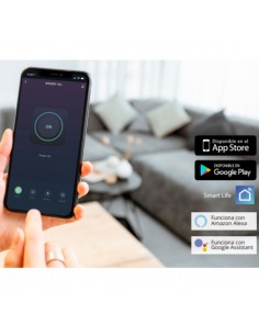 INTERRUPTOR SWITCH SMART WIFI 10A MEDIC.V+A+W+KWH 2