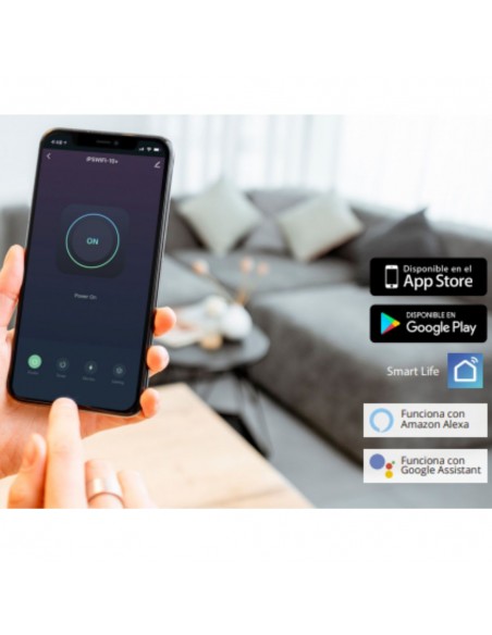 INTERRUPTOR SWITCH SMART WIFI 10A MEDIC.V+A+W+KWH