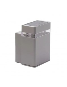 APLIQUE MAO I 1 LUZ GU10 PLATA CANDIL .