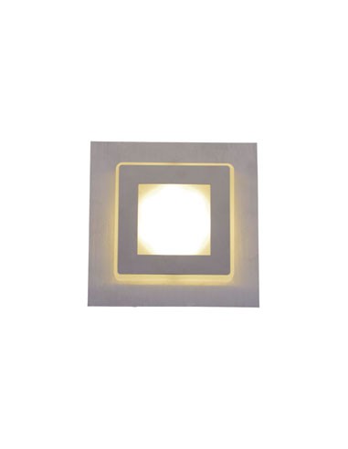 APLIQUE LED BENNY 1LUZ 4,2W COLOR CROMO 3000K...