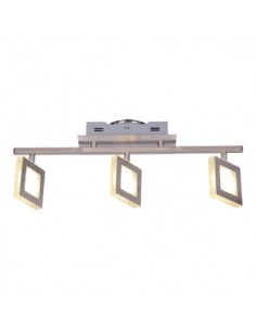 APLIQUE LED MONA 3 LUCES 4,2W PLATIL LUZ CALIDA CANDIL