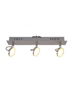 APLIQUE LED SOLUTION 3 LUCES 5W LUZ CALIDA CANDIL