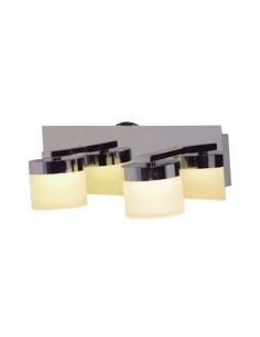 APLIQUE LED MEGAN 2 LUCES 4,2W PLATIL LUZ CALIDA CANDIL