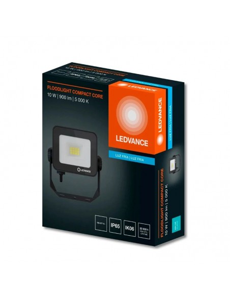 PROYECTOR LED LEDVANCE FL COMPACT IP65 10W 5000K LUZ FRIA