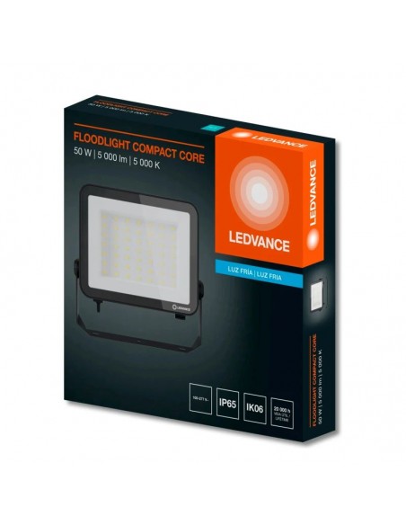 PROYECTOR LED LEDVANCE FL COMPACT IP65 50W 5000K LUZ FRIA