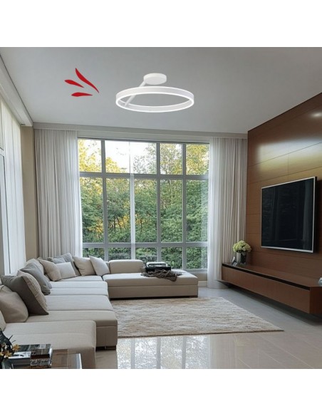 PLAFON LED VITTA BLANCO 77W 50CMS 3000K 4000K 6500K