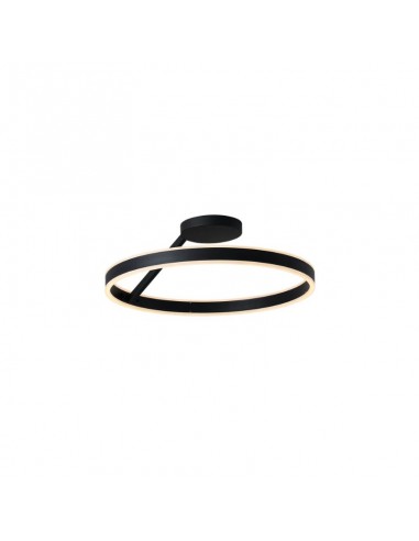 PLAFON VITTA NEGRO 66W 40CMS 3000K 4000K 6500K