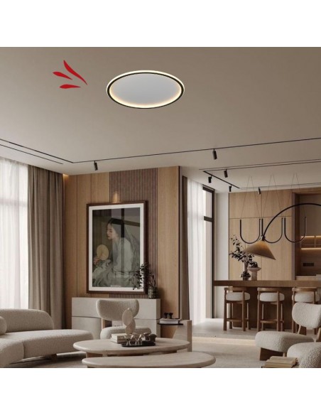 PLAFON LED FRANKA REDONDO 90W 60CMS 3000K 4000K 6500K