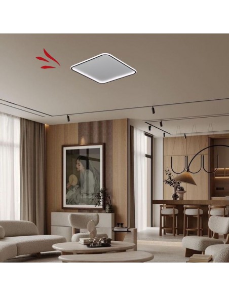 PLAFON LED FRANKA CUADRADO 75W 40CM 3000K 4000K 6500K