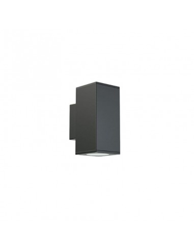APLIQUE BIDIRECCIONAL DENISE 2 LUCES GU10 NEGRO