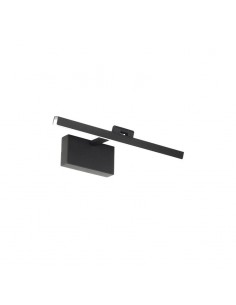 APLIQUE LED KENDRA  9W NEGRO LUZ CALIDA 3000K