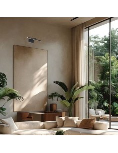 APLIQUE LED KENDRA  9W NEGRO LUZ CALIDA 3000K 2