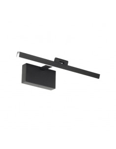 APLIQUE LED KENDRA 16W NEGRO LUZ CALIDA 3000K