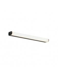 APLIQUE LED LUTHIEN NEGRO 12W LUZ CALIDA 3000K 50×6×4CM