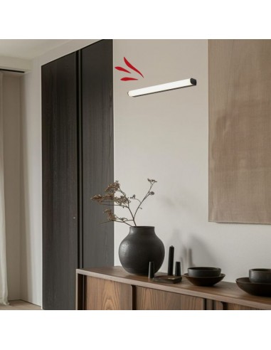 APLIQUE LED LUTHIEN NEGRO 12W LUZ CALIDA 3000K...