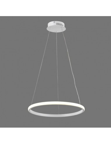 COLGANTE SIMP L LED 60CM 60W LUZ CALIDA 3000K BLANCO