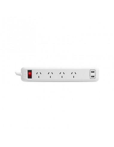 PROLONGADOR MULTIPLE TRV 4 TOMAS 2 USB 1,5MTS P/ TERM BL