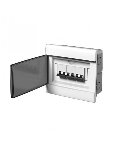 CAJA TERMICA EMBUTIR GENROD 8 MODULOS PUERTA FUME PVC