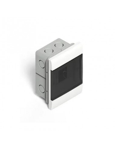 CAJA TERMICA EMBUTIR GENROD 4 MODULOS PUERTA FUME PVC