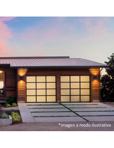 APLIQUE BIDIRECCIONAL RECTANG 2 LUCES GU10...