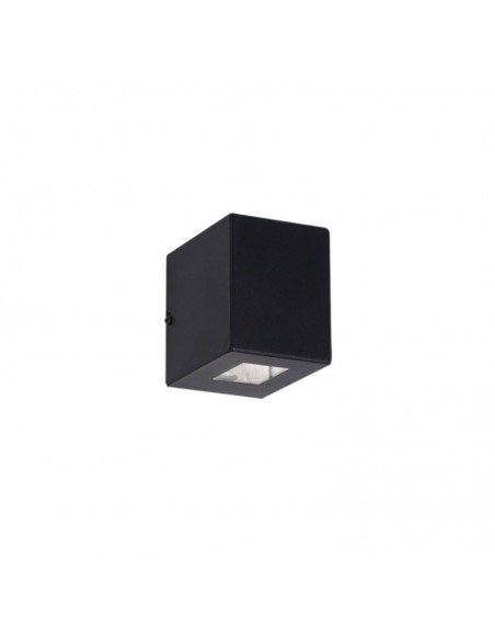 APLIQUE BIDIRECCIONAL CUBO 4750 1 LUZ G9 NEGRO SJ