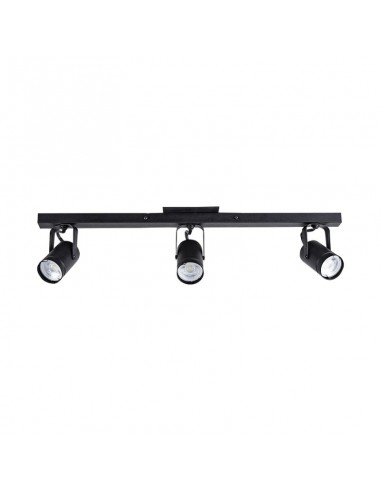 APLIQUE PARED TILCARA 3 LUCES DICRO GU10 NEGRO