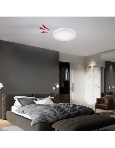 PLAFON LED SPLIT BLANCO 48W 50CMS LUZ CALIDA