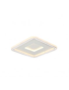 PLAFON CUADRADO FIAT M LED 30W 30CM BLANCO