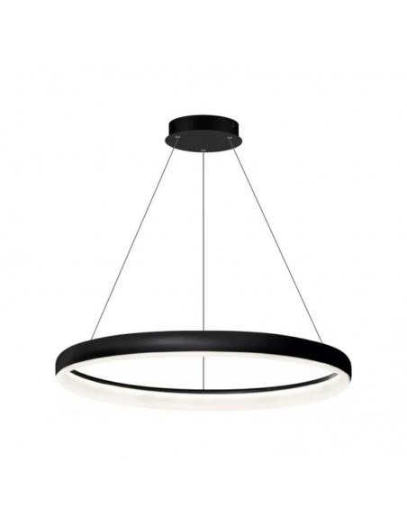 COLGANTE LED GERS 60W DIMMER 3000K 80CM NEGRO