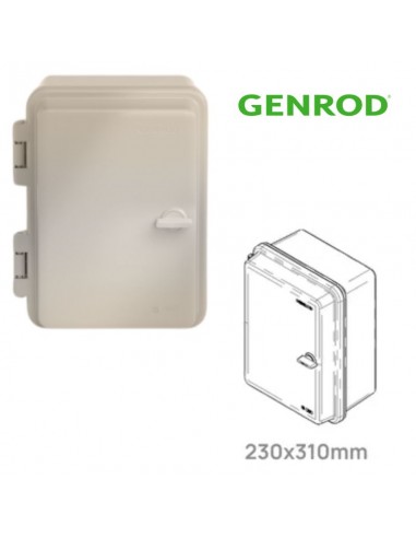 GABINETE QUADRI  PVC IP65 230X310X150 GENROD