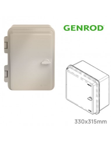 GABINETE QUADRI  PVC IP65 330X315X180 GENROD